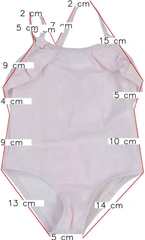 Rózsaszín OVS - Fagottino Bikini EU 80 / UK 9-12 hónap / US 12 hónap