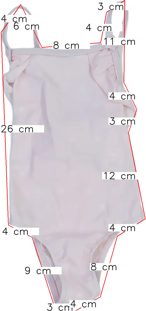 Rózsaszín OVS - Fagottino Bikini EU 86 / UK 12-18 hónap / US 18 hónap