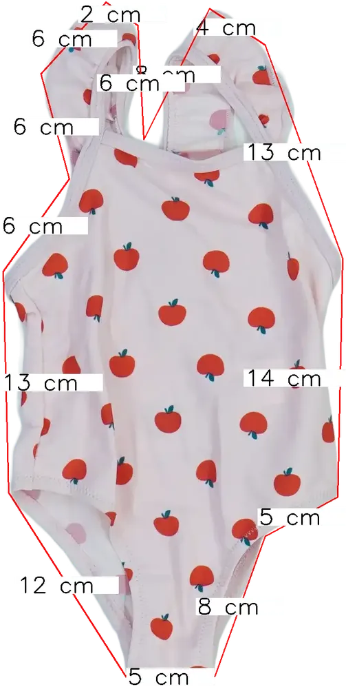 Rózsaszín OVS - Fagottino Bikini EU 74 / UK 6-9 hónap / US 6-9 hónap