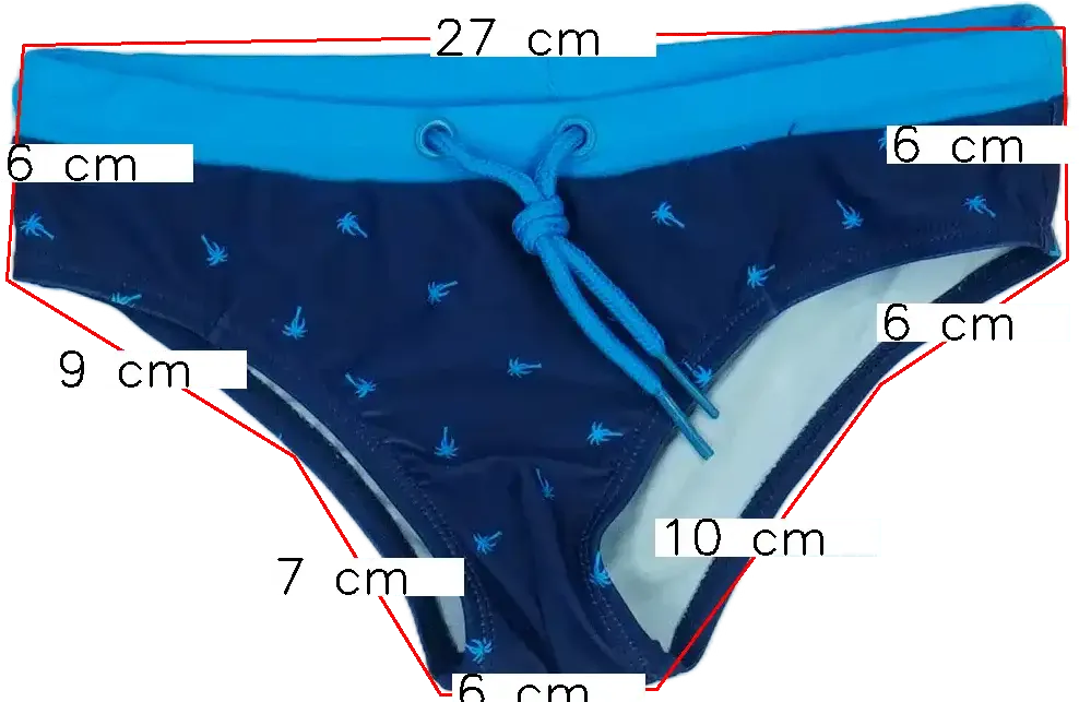 Kék OVS Fürdőnadrág EU 122 / UK 7 év / US 7 év/M