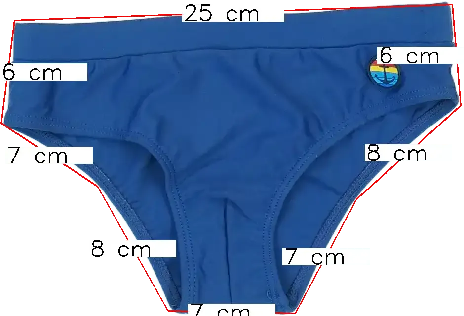 Kék OVS Fürdőnadrág EU 116 / UK 6 év / US 6 év/S