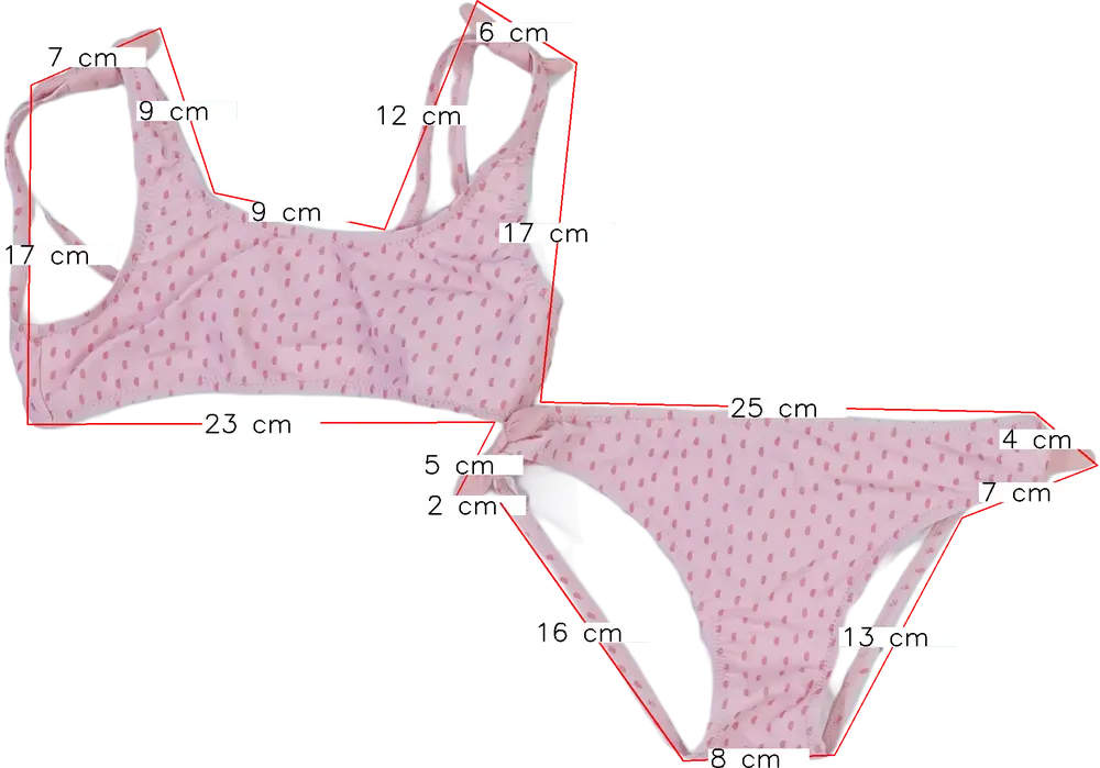 Rózsaszín OVS Bikini EU 128 / UK 8 év / US 8 év/M
