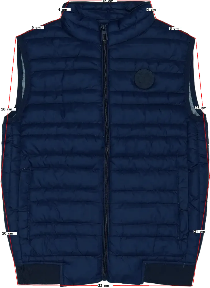 Kék OVS Mellény EU 128 / UK 8 év / US 8 év/M