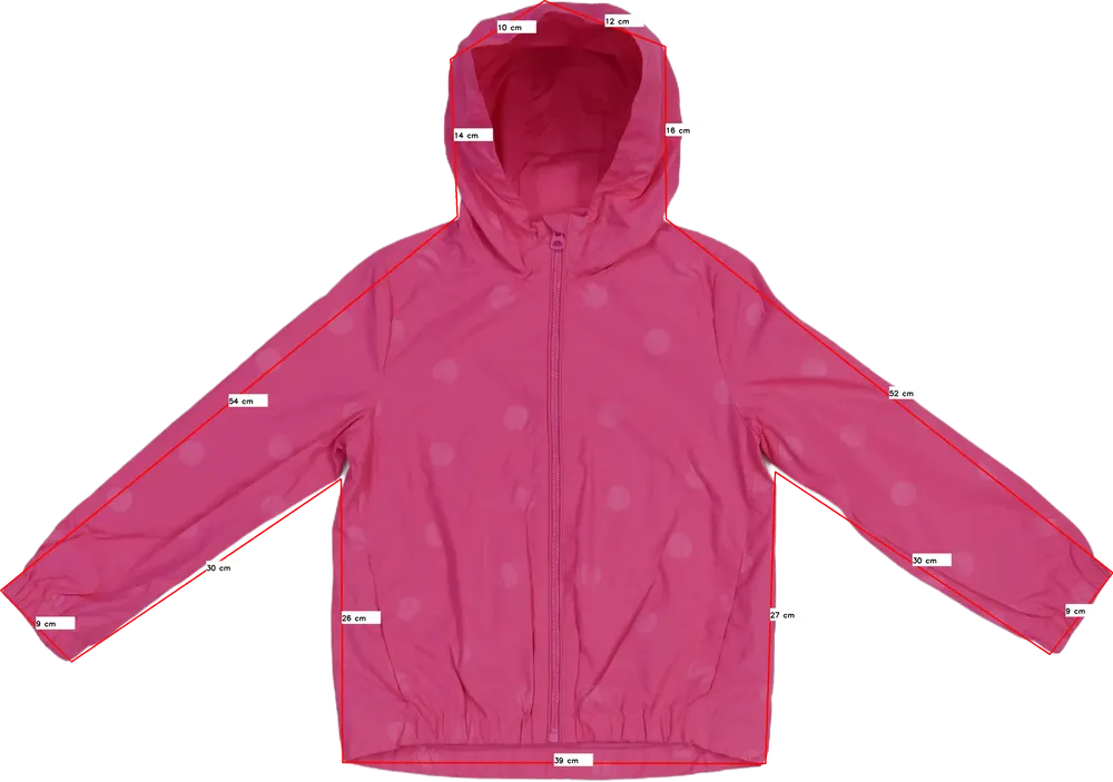 Rózsaszín OVS Esőkabát EU 128 / UK 8 év / US 8 év/M