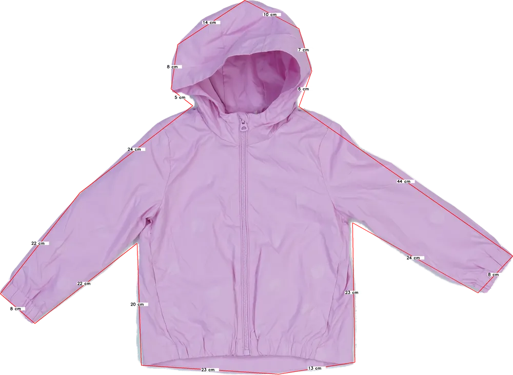 Rózsaszín OVS Esőkabát EU 122 / UK 7 év / US 7 év/M