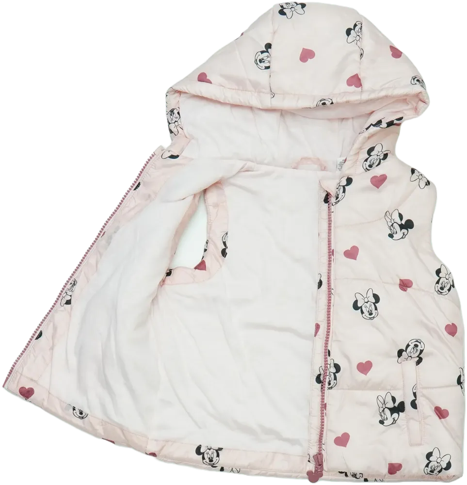 Rózsaszín Disney Mellény EU 80 / UK 9-12 hónap / US 12 hónap