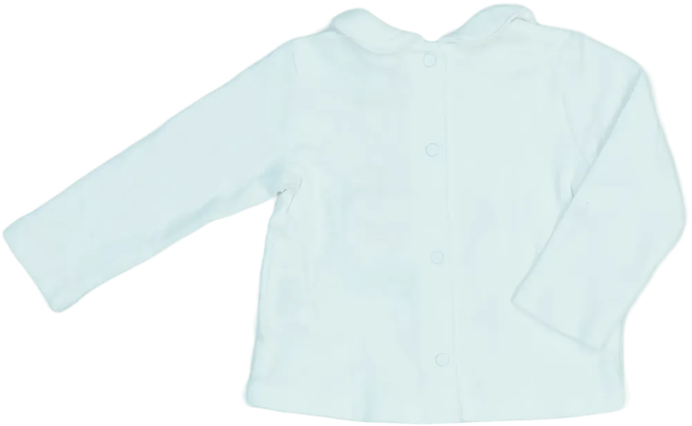 Fehér Disney Hosszú ujjú felső EU 62 / UK 0-3 hónap / US 0-3 hónap