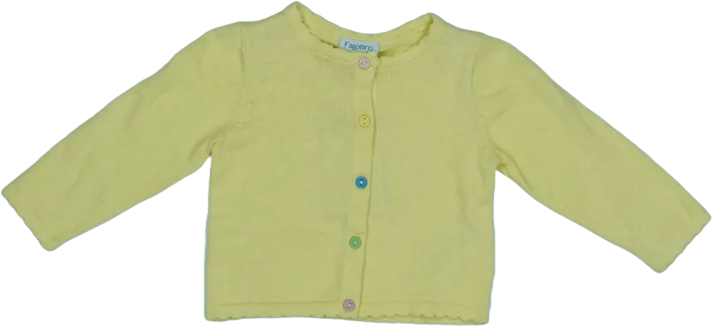 Sárga OVS - Fagottino Kardigán EU 74 / UK 6-9 hónap / US 6-9 hónap