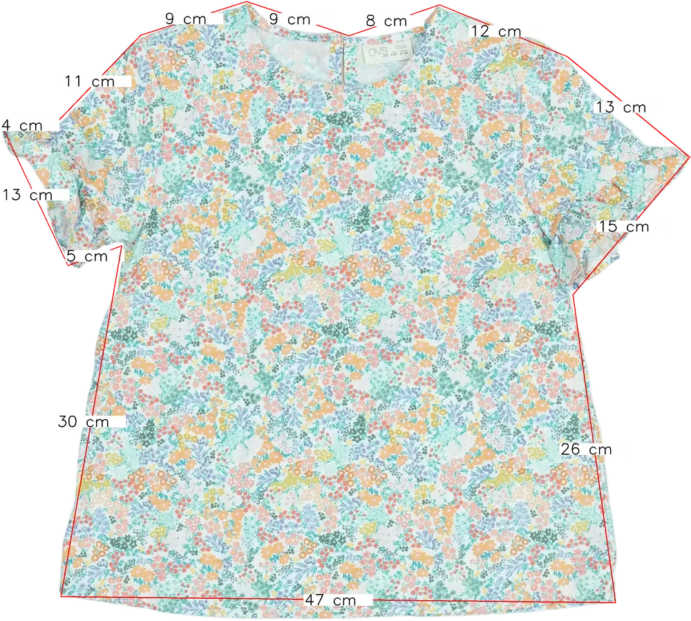 Többszínű OVS Tunika EU 140 / UK 10 év / US 10 év/L