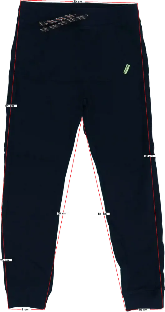 Fekete OVS Melegítőnadrág EU 140 / UK 10 év / US 10 év/L