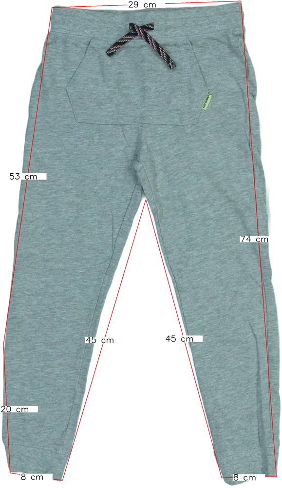 Fekete OVS Melegítőnadrág EU 128 / UK 8 év / US 8 év/M