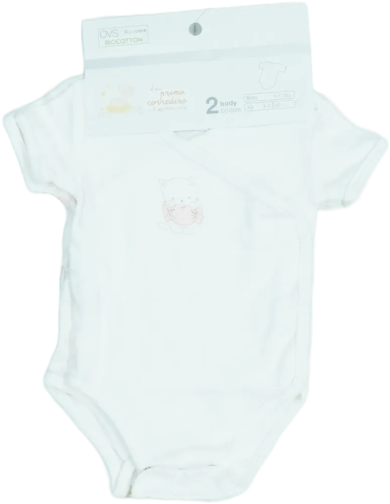 Rózsaszín OVS - Fagottino Csomag - Body EU 56 / UK Újszülött / US Újszülött