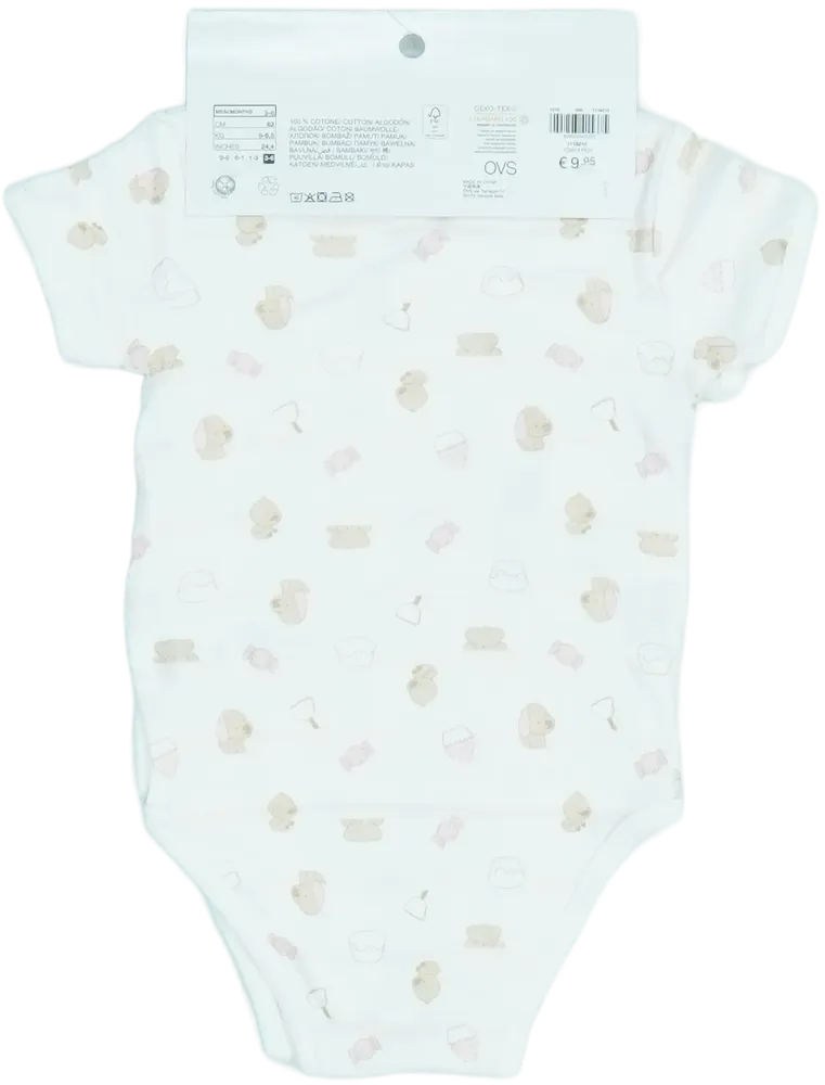 Rózsaszín OVS - Fagottino Csomag - Body EU 68 / UK 3-6 hónap / US 3-6 hónap