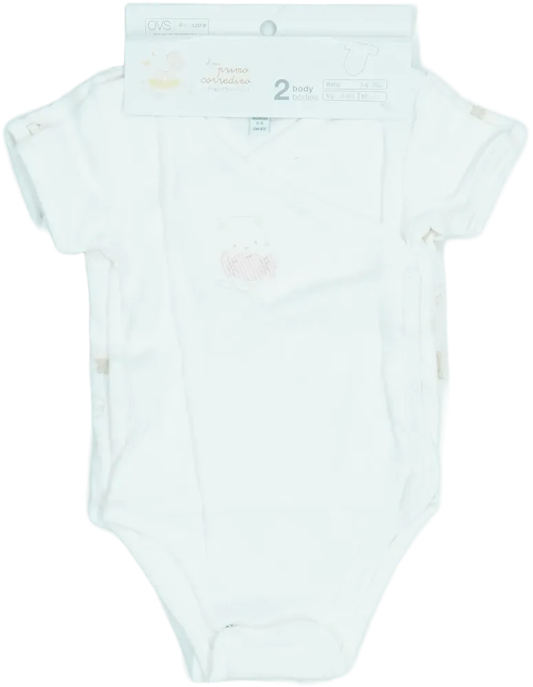 Rózsaszín OVS - Fagottino Csomag - Body EU 68 / UK 3-6 hónap / US 3-6 hónap