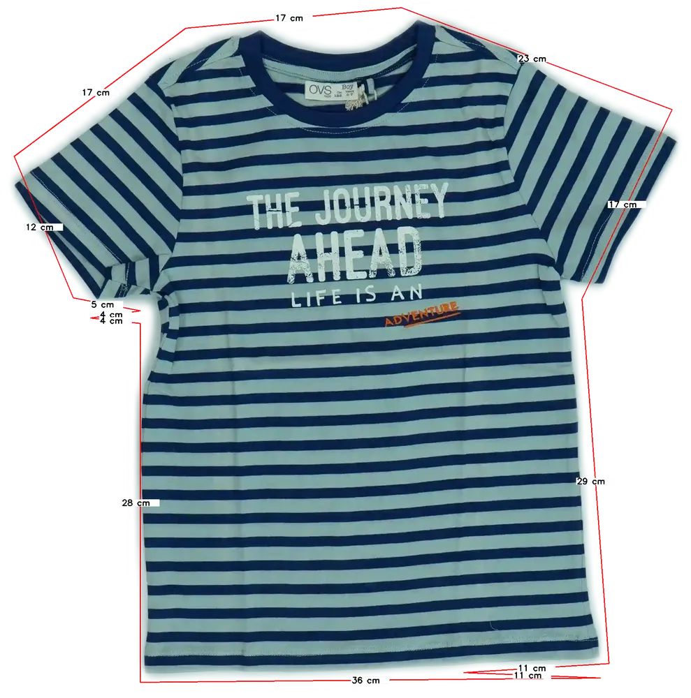 Kék OVS Póló EU 122 / UK 7 év / US 7 év/M