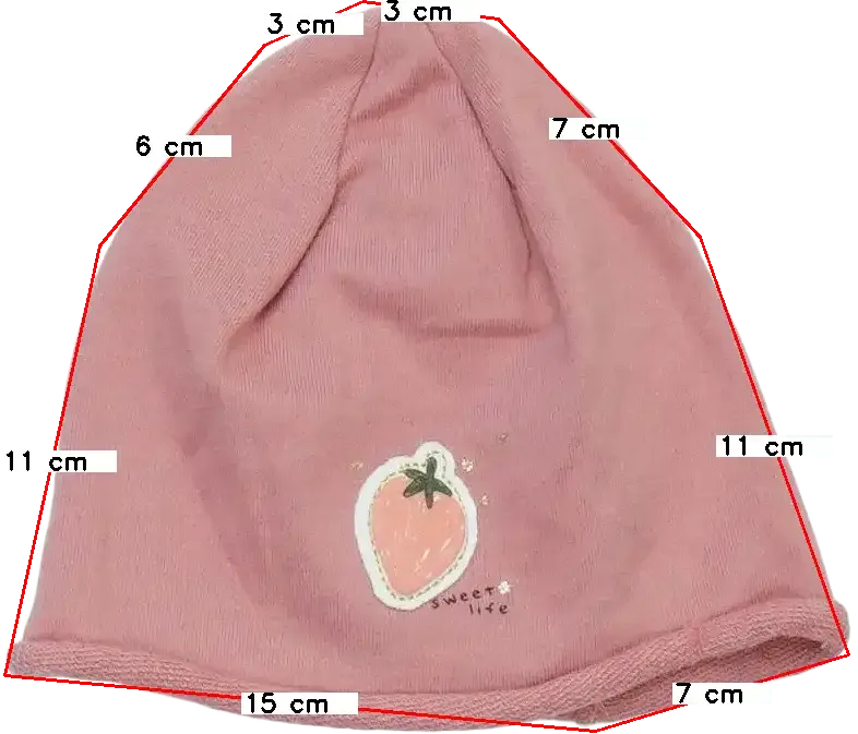 Rózsaszín OVS - Fagottino Sapka EU 74 / UK 6-9 hónap / US 6-9 hónap