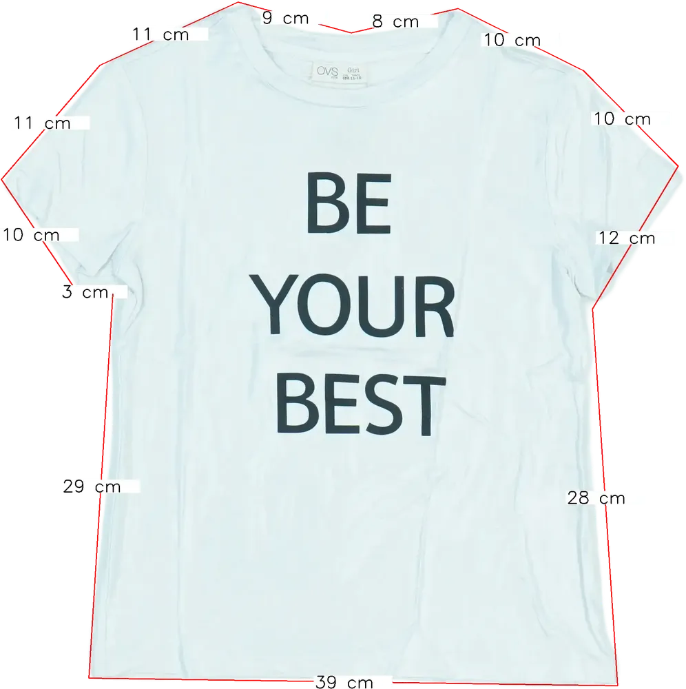 Ezüst OVS Póló EU 152 / UK 12 év / US 12 év/L