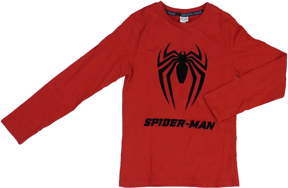 Piros Marvel Hosszú ujjú felső EU 134 / UK 9 év / US 9 év/L