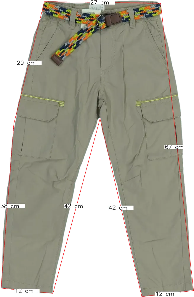 Barna OVS Hosszúnadrág EU 116 / UK 6 év / US 6 év/S