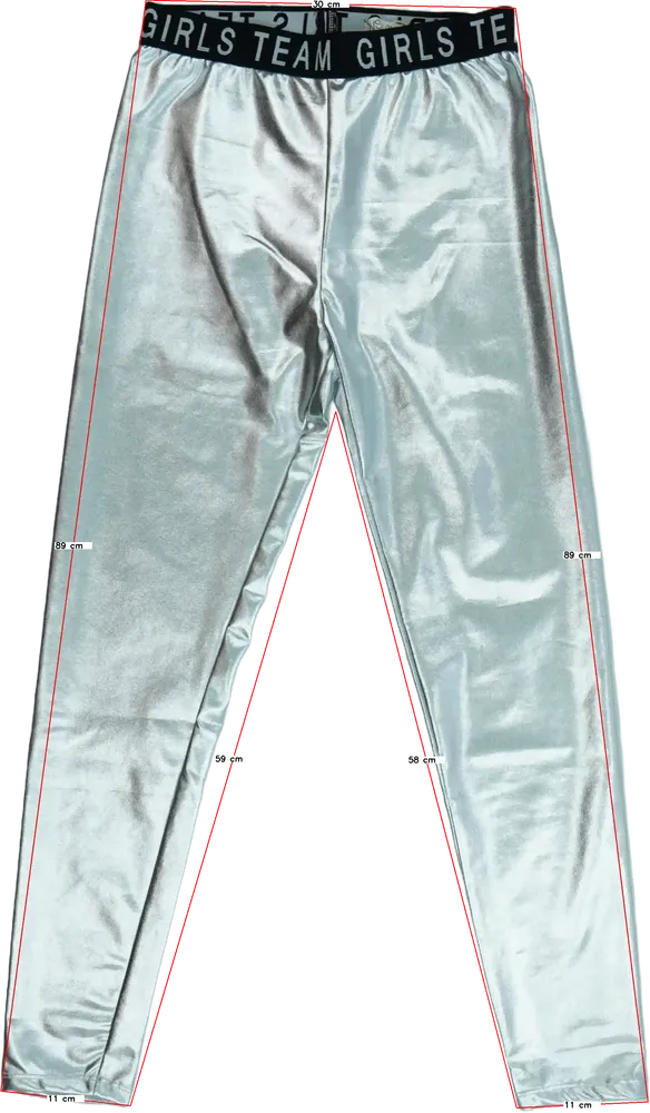 Ezüst OVS Leggings EU 164 / UK 14 év / US 14 év/XL