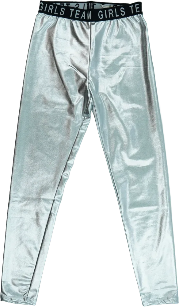 Ezüst OVS Leggings EU 164 / UK 14 év / US 14 év/XL