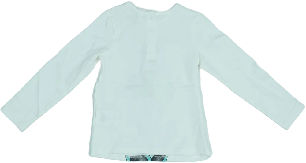 Fehér OVS Hosszú ujjú felső EU 98 / UK 3 év / US 3T