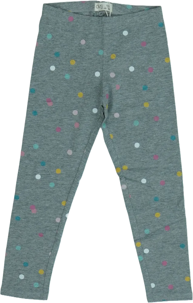 Szürke OVS Leggings EU 116 / UK 6 év / US 6 év/S