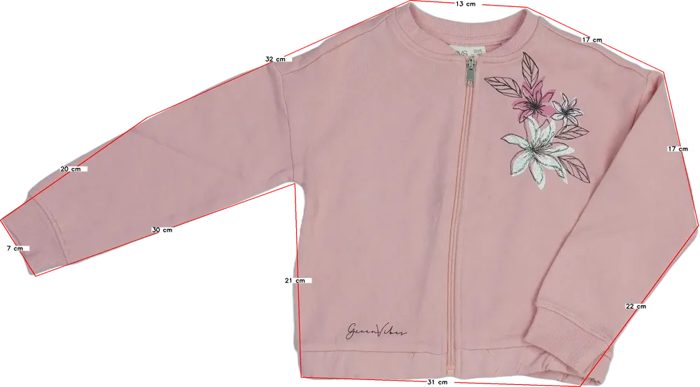 Rózsaszín OVS Pulóver EU 116 / UK 6 év / US 6 év/S