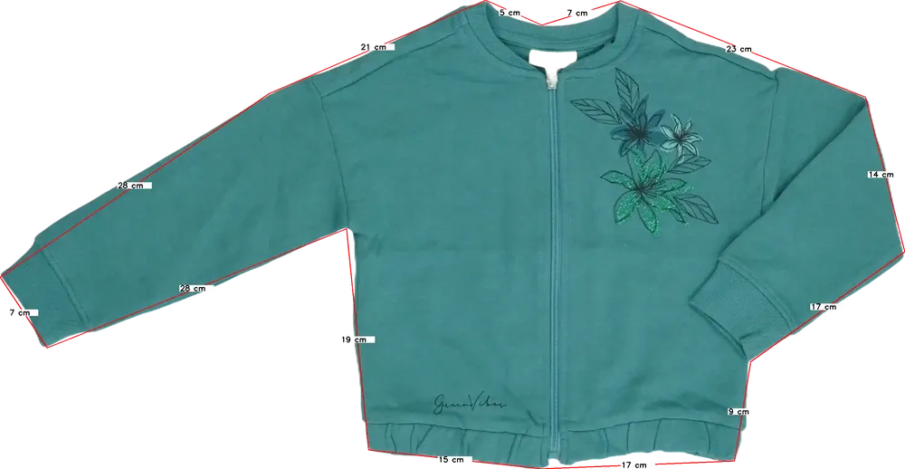 Zöld OVS Pulóver EU 110 / UK 5 év / US 5 év/XS