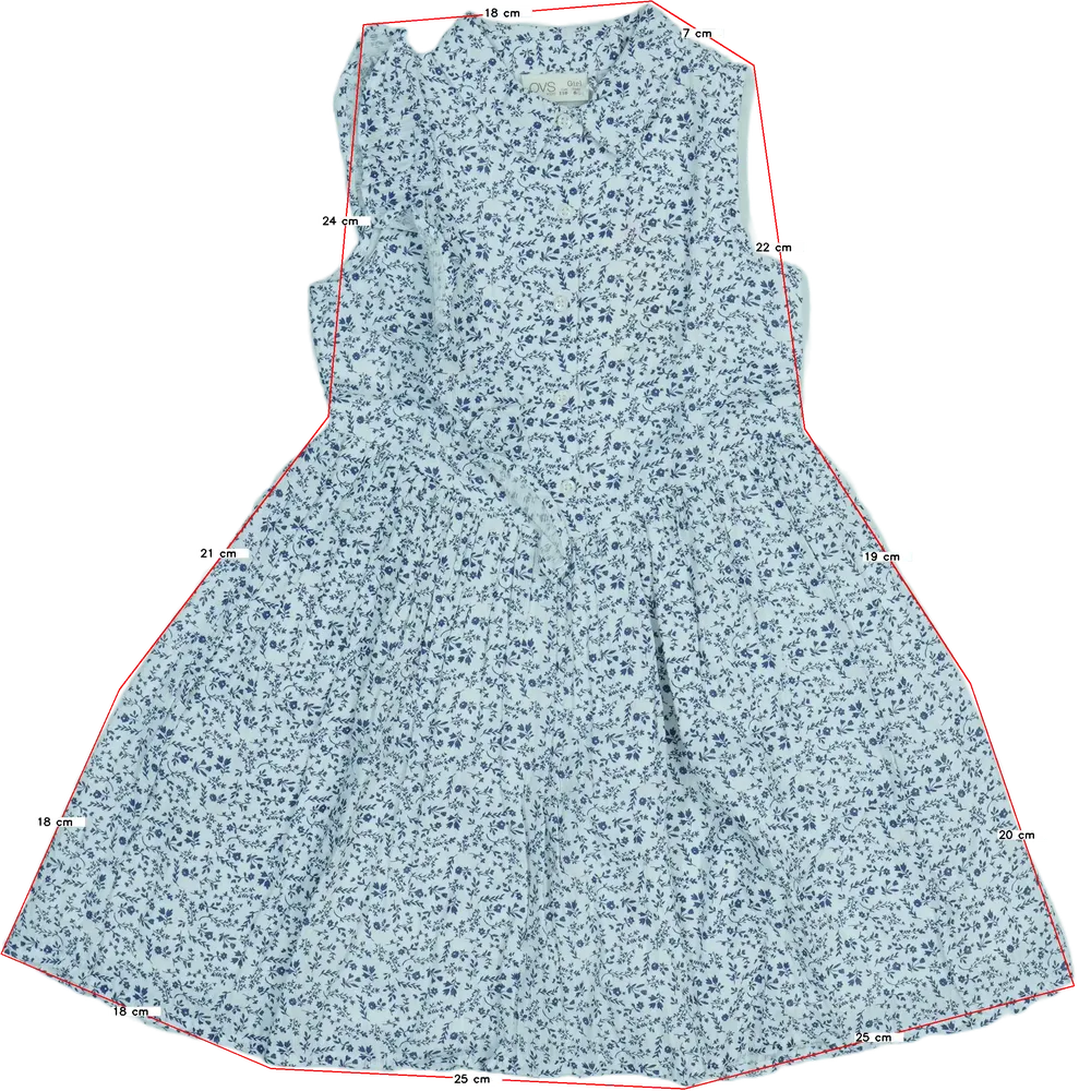 Fehér OVS Ruha EU 116 / UK 6 év / US 6 év/S