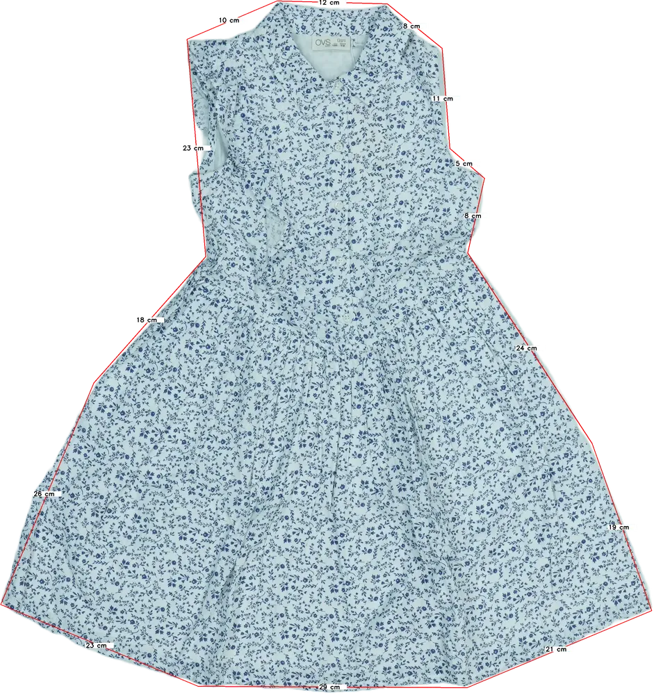 Fehér OVS Ruha EU 128 / UK 8 év / US 8 év/M