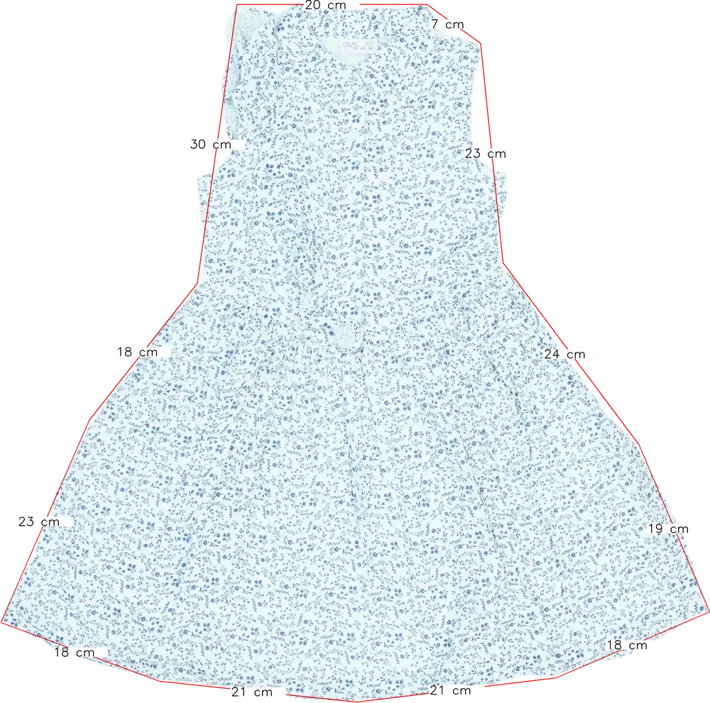 Fehér OVS Ruha EU 134 / UK 9 év / US 9 év/L