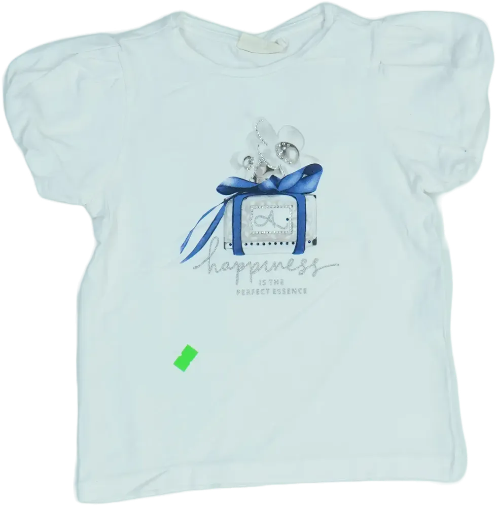 Fehér OVS Póló EU 122 / UK 7 év / US 7 év/M