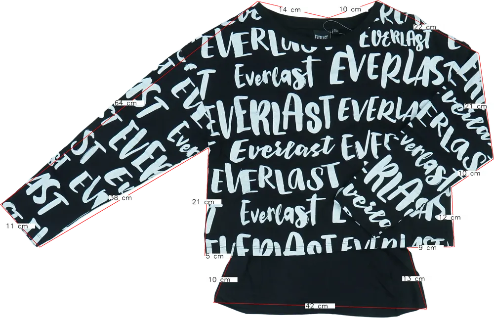 Black Everlast 2-piece set - Top EU 164 / UK 14 years / US 14 years/XL