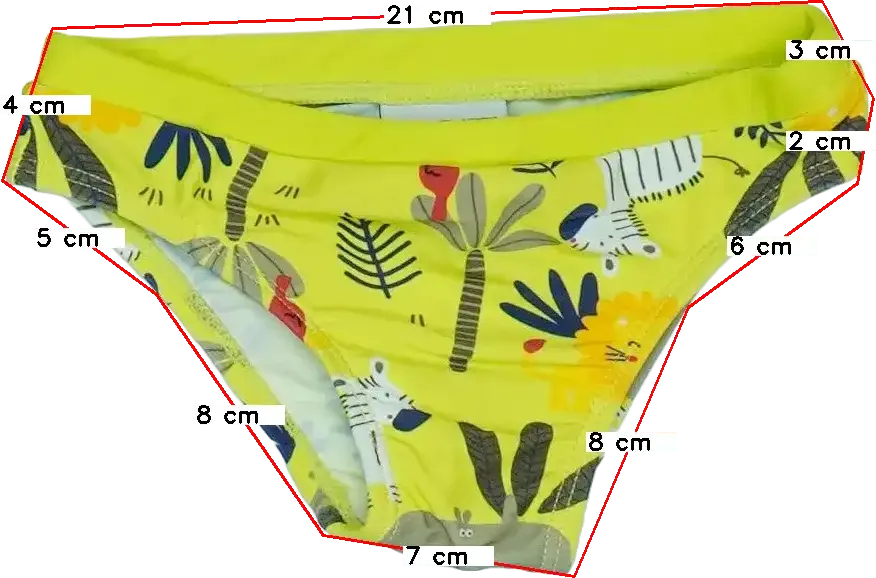 Sárga OVS - Fagottino Fürdőnadrág EU 92 / UK 2 év / US 2T