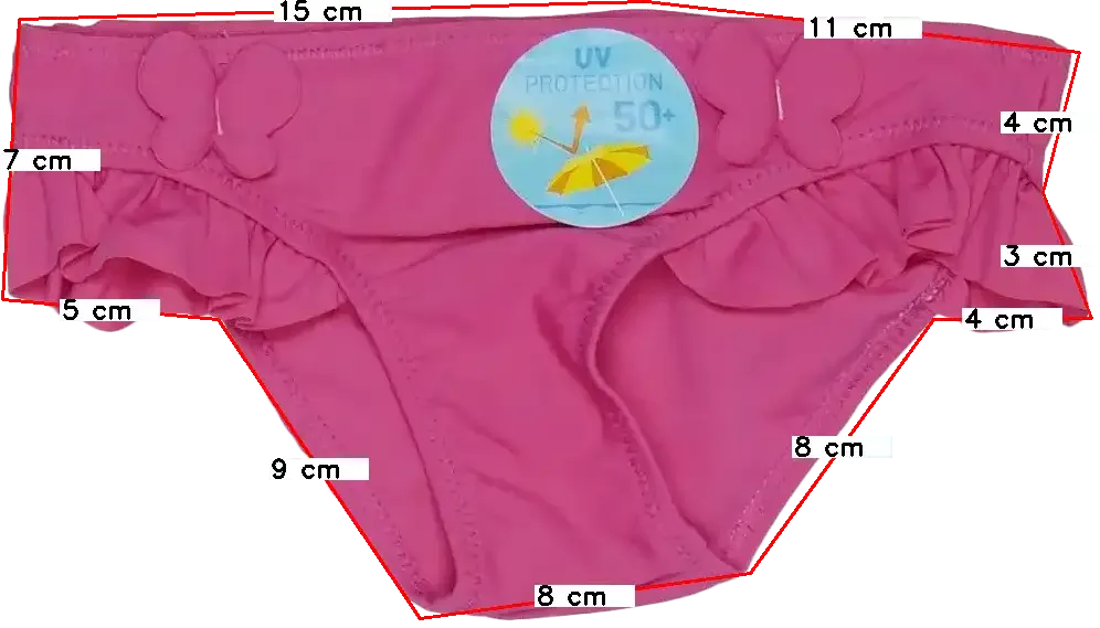 Rózsaszín OVS - Fagottino Bikini alsó EU 92 / UK 2 év / US 2T