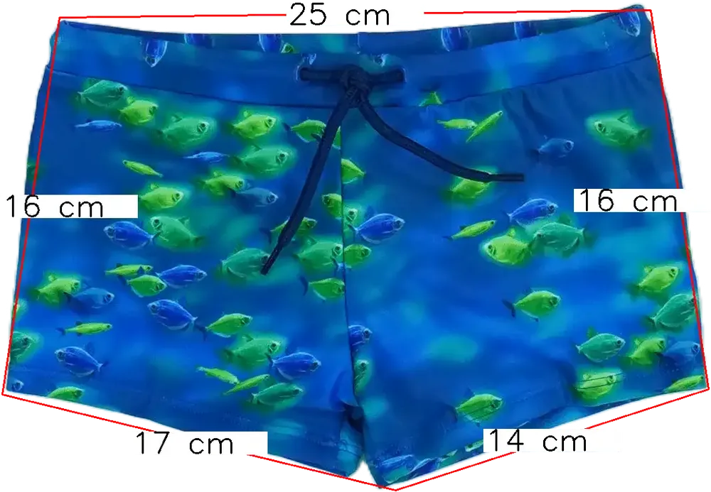 Kék OVS Fürdőnadrág EU 110 / UK 5 év / US 5 év/XS