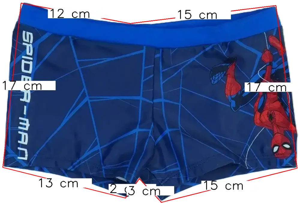 Kék Marvel Fürdőnadrág EU 122 / UK 7 év / US 7 év/M