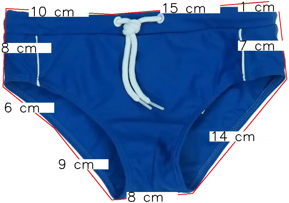 Kék OVS Fürdőnadrág EU 128 / UK 8 év / US 8 év/M