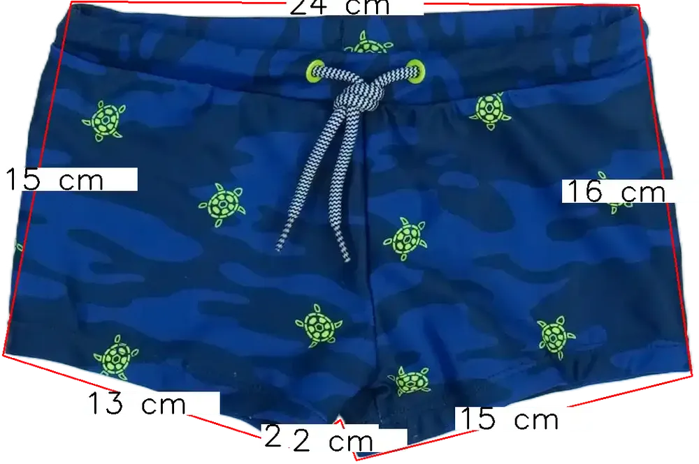 Kék OVS Fürdőnadrág EU 110 / UK 5 év / US 5 év/XS