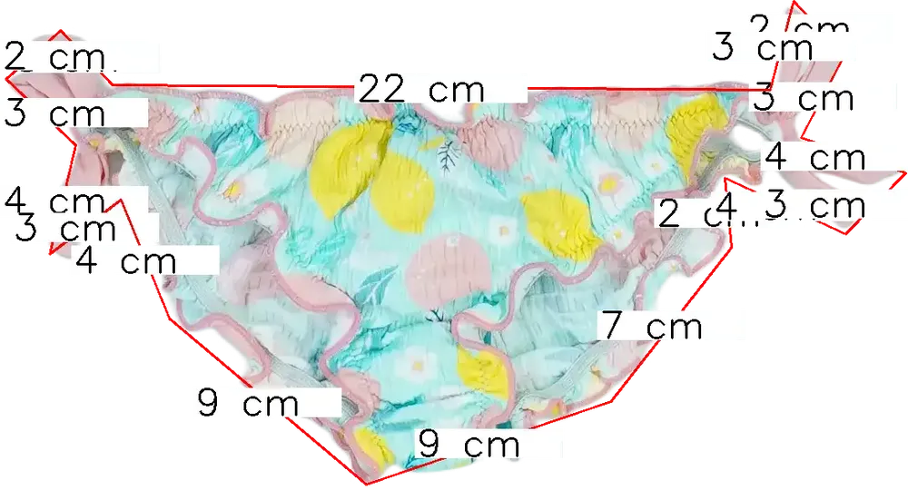 Többszínű OVS Bikini EU 110 / UK 5 év / US 5 év/XS