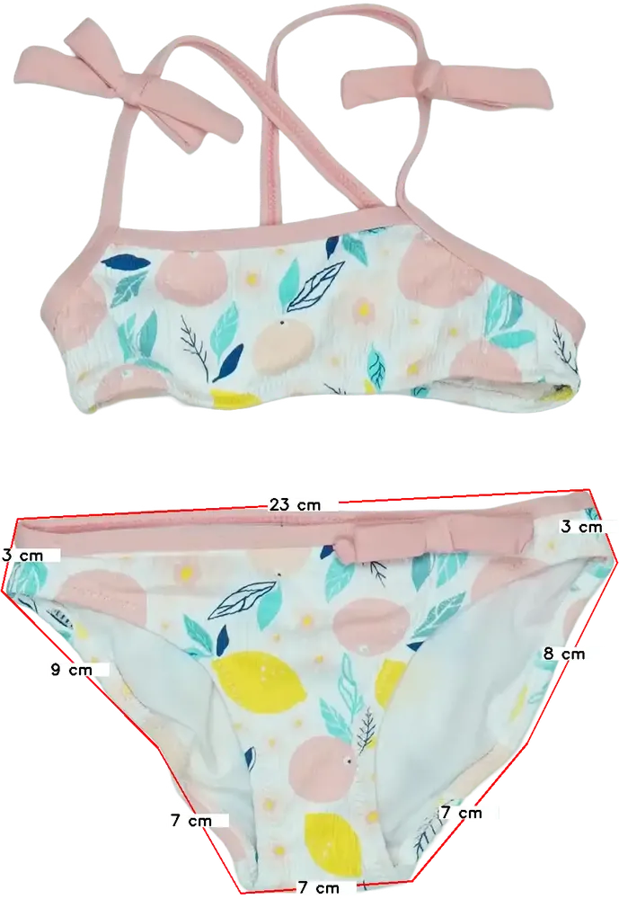 Fehér OVS Bikini EU 104 / UK 4 év / US 4T/XS