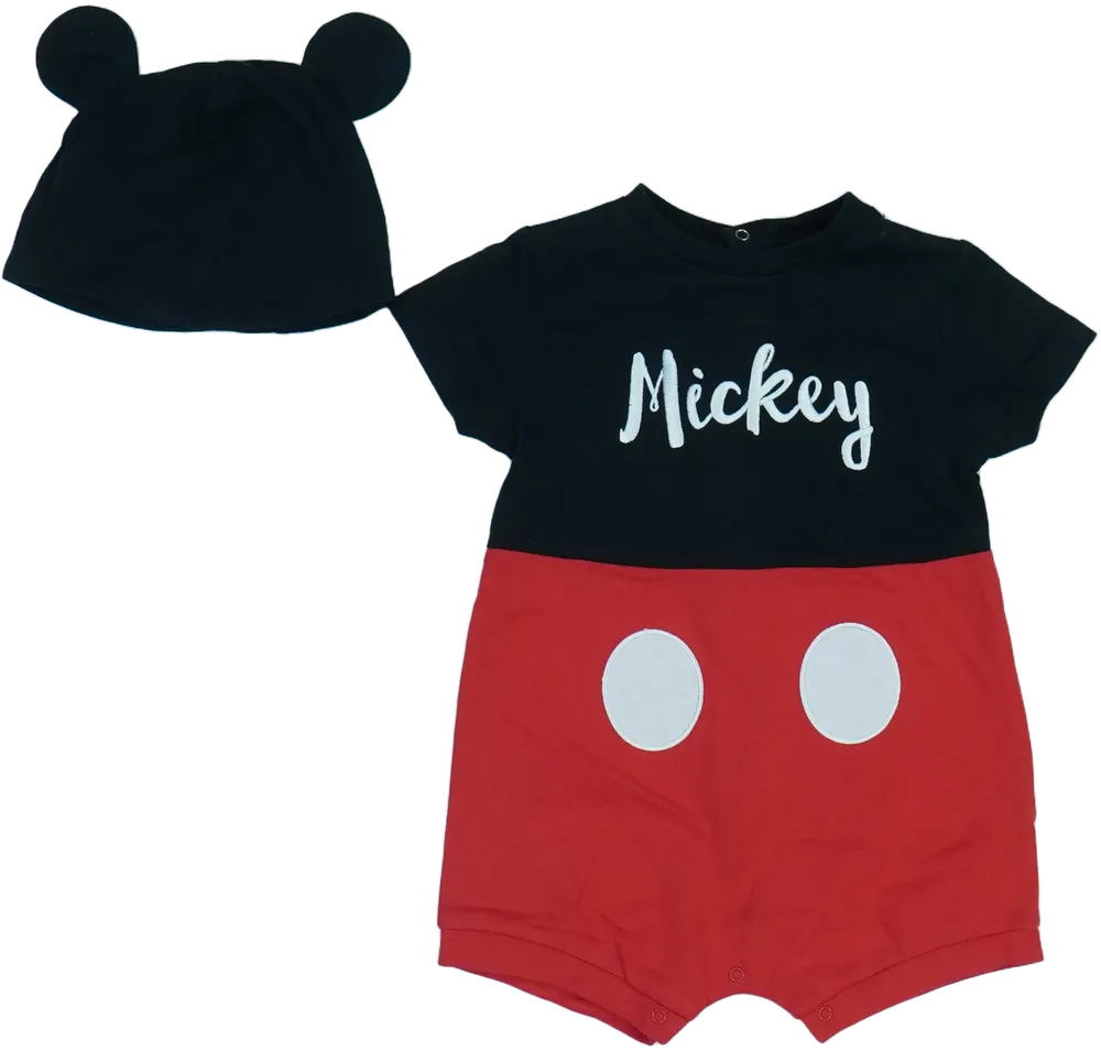 Fekete Disney 2 részes szett - Felsőruházat és nadrág EU 80 / UK 9-12 hónap / US 12 hónap
