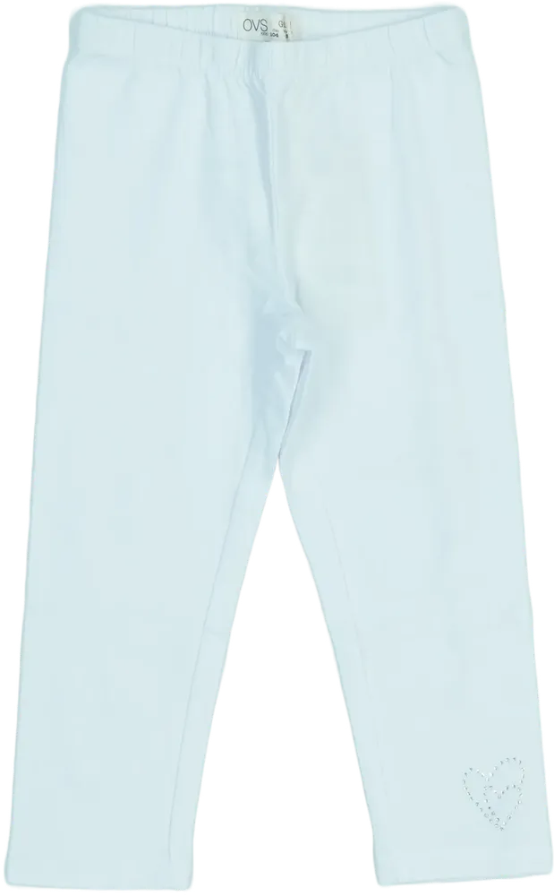 Fehér OVS Leggings EU 104 / UK 4 év / US 4T/XS