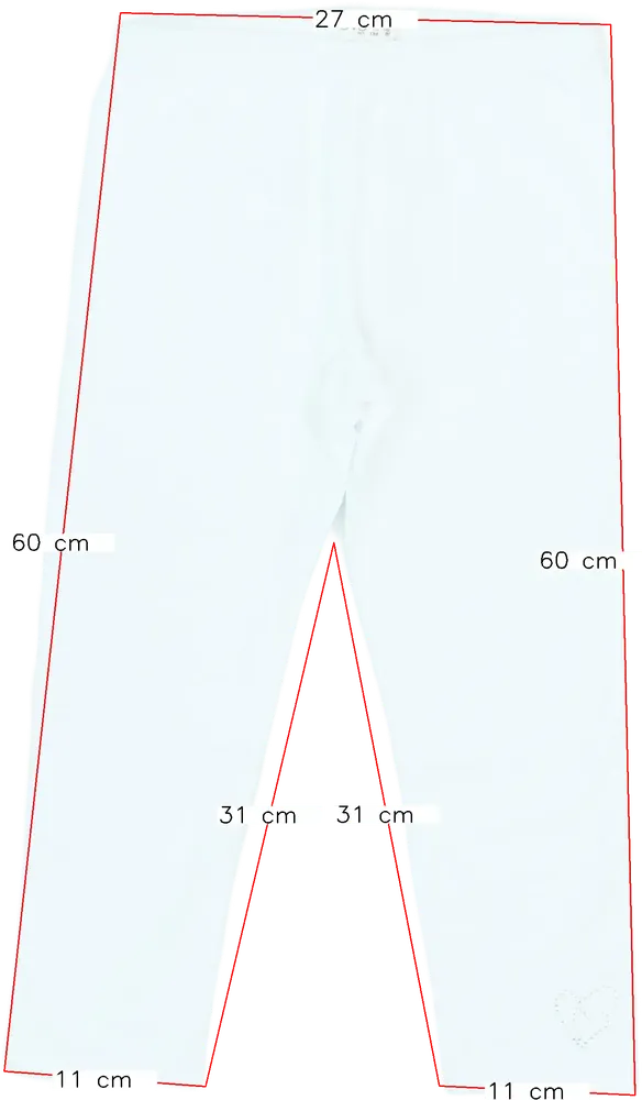 Fehér OVS Leggings EU 134 / UK 9 év / US 9 év/L