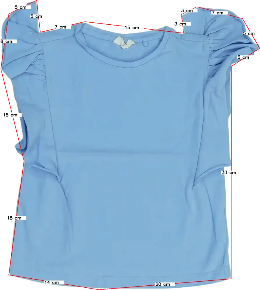 Kék OVS Póló EU 116 / UK 6 év / US 6 év/S