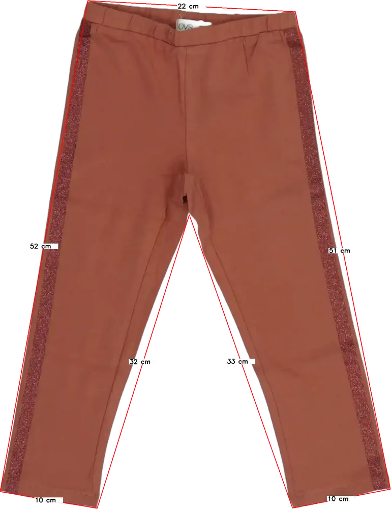 Barna OVS Leggings EU 116 / UK 6 év / US 6 év/S