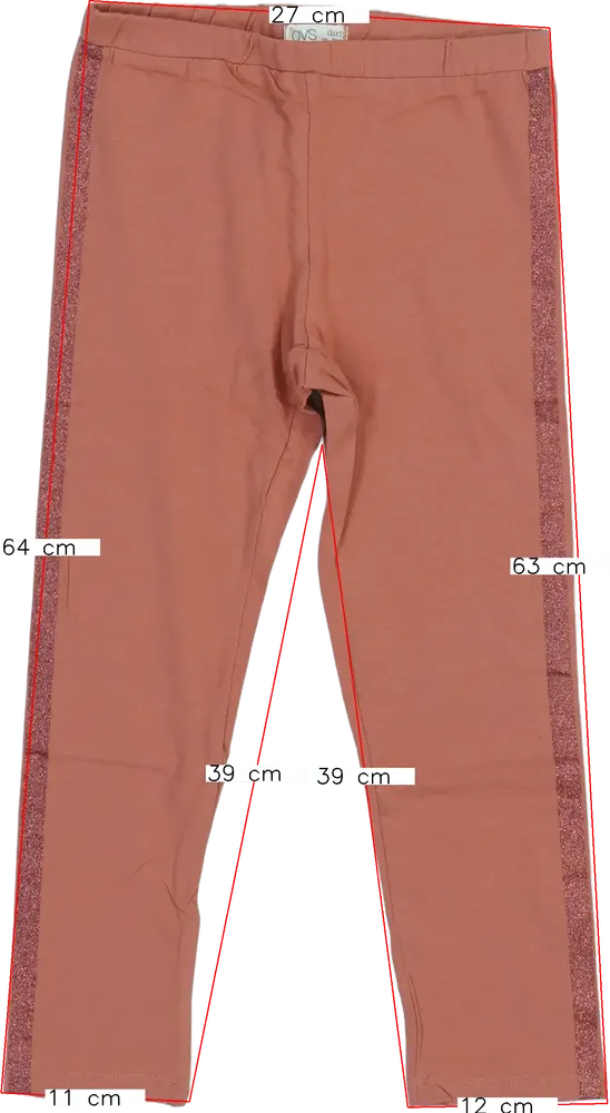 Barna OVS Leggings EU 140 / UK 10 év / US 10 év/L