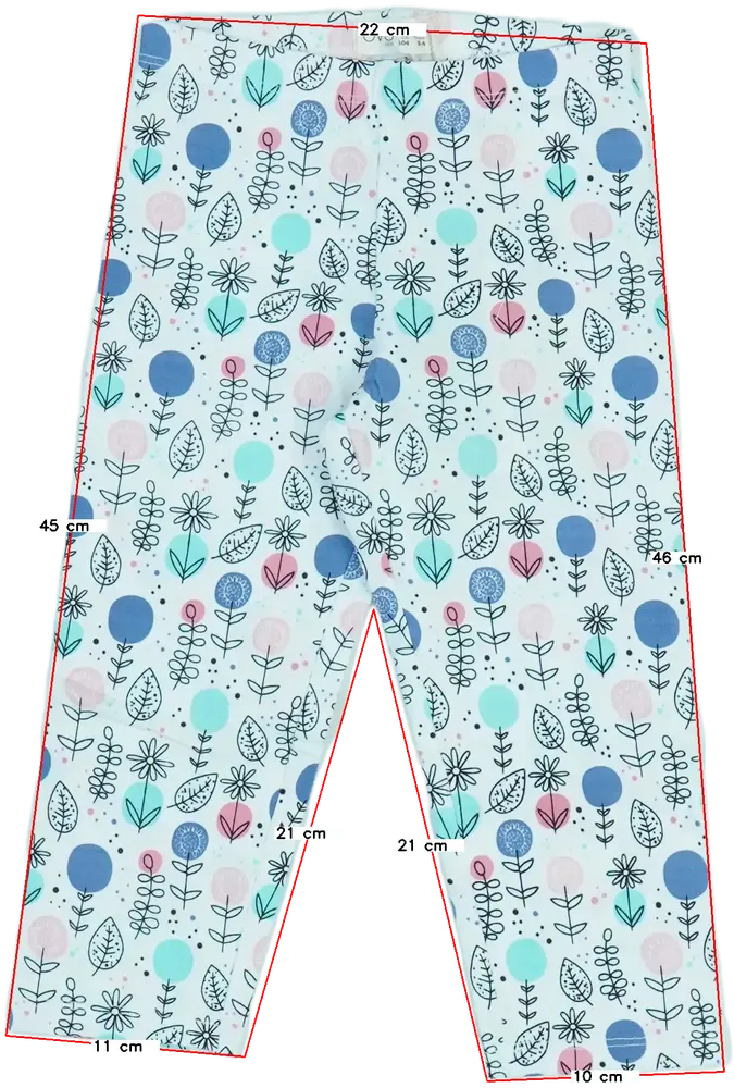 Fehér OVS Leggings EU 104 / UK 4 év / US 4T/XS