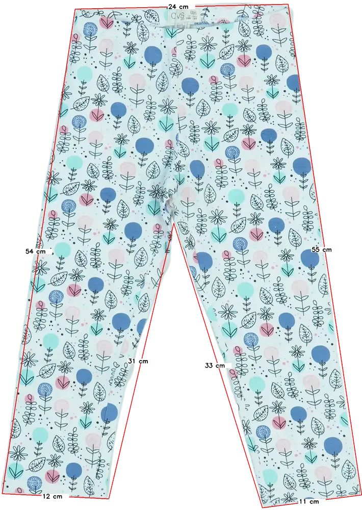 Fehér OVS Leggings EU 122 / UK 7 év / US 7 év/M